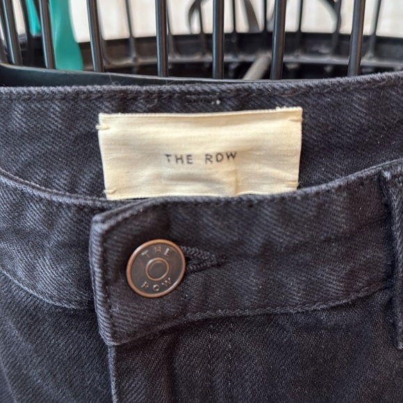 The Row Black Flare & Wide Leg Jeans-Sz 10 - Picture 2 of 7